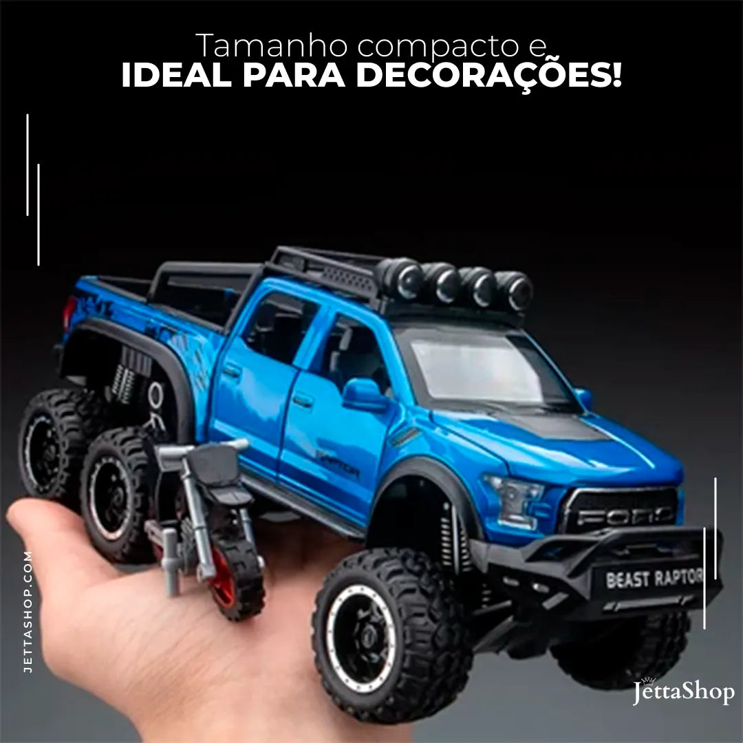 JettaMini's™ - Miniatura Ford F150 Big Wheel 1:28