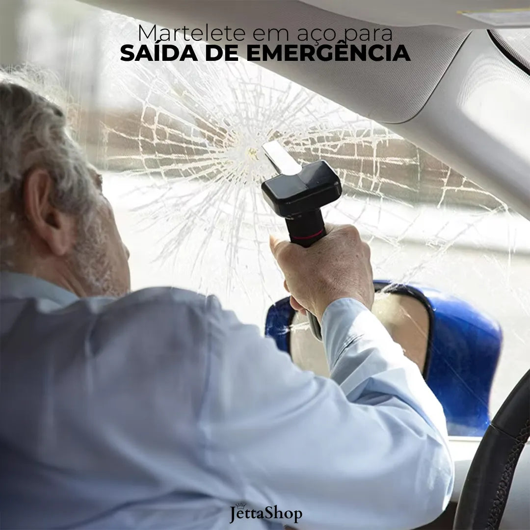 Bastão Auxiliar em Aço Forjado para Carros - Jetta AutoCare™ (PROMOÇÃO DE LANÇAMENTO)