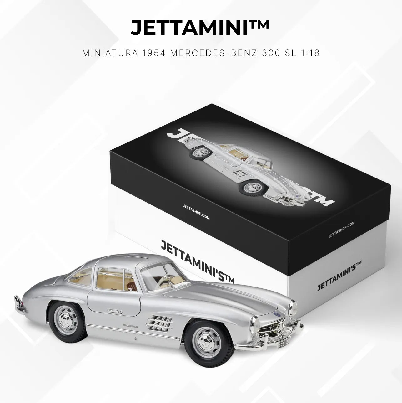 JettaMini's™ - Miniatura 1954 Mercedes-Benz 300 SL 1:18