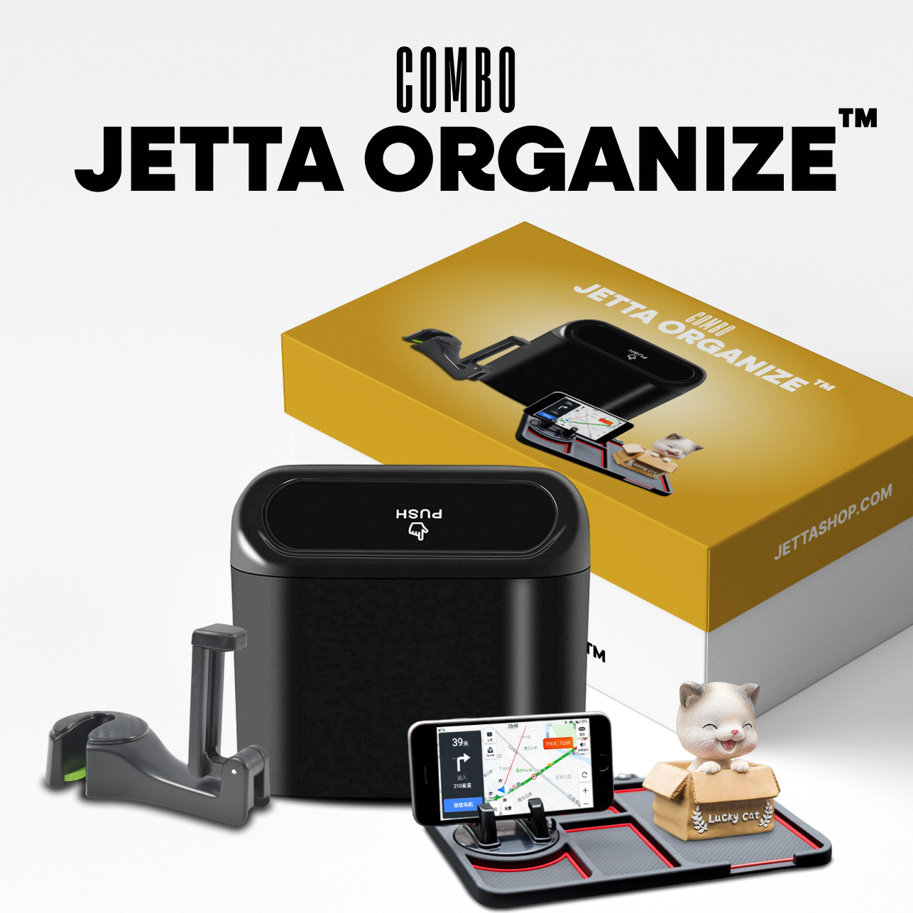 Combo Organizador - JettaOrganize™ [PROMOÇÃO SOMENTE ATÉ HOJE 23:59]
