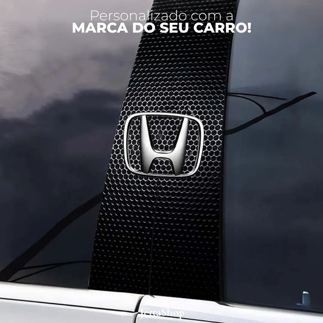 (PAGUE 1 LEVE 2) Adesivo Automotivo Personalizado para Coluna Central - PillarJetta™