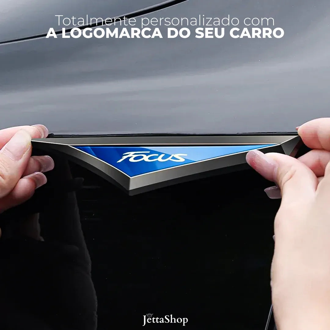 [PAGUE 1 LEVE 2] Adesivo Metálico para Lateral Automotivo Personalizado - MetalJetta™