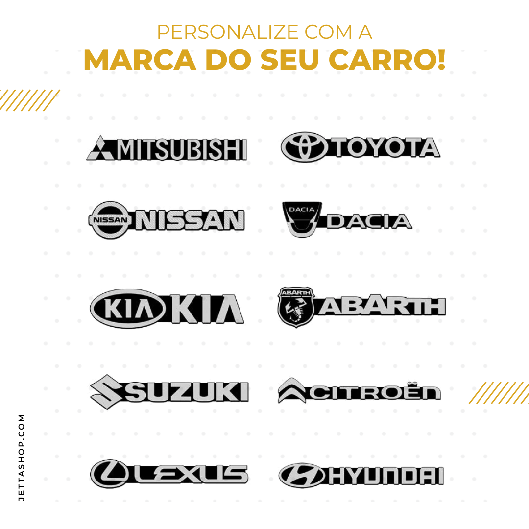 Adesivo Para Carros Personalizado - CarJettaSticker™ [PAGUE 2 LEVE 4🔥]